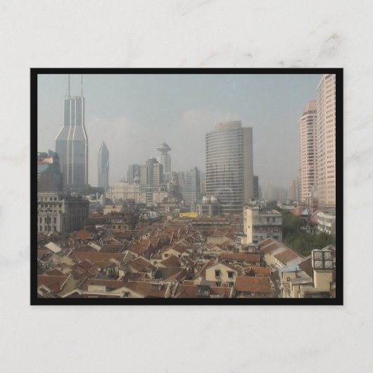 Shanghai (China) Briefkaart (Voorkant)
