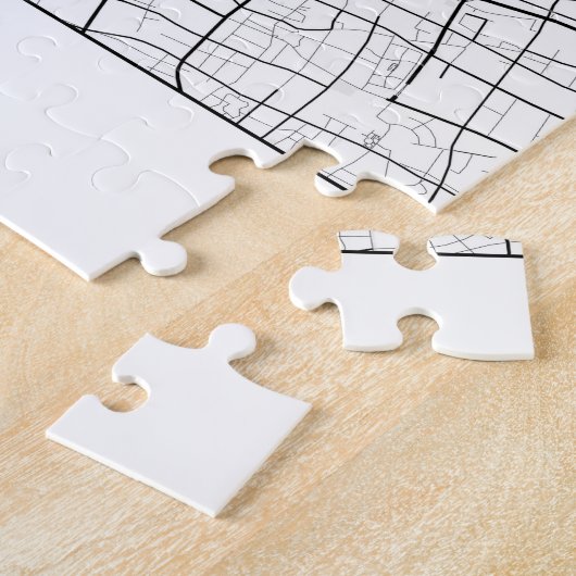 Shanghai China Legpuzzel (Zijkant)