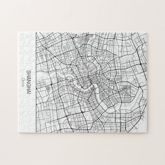 Shanghai China Legpuzzel (Horizontaal)