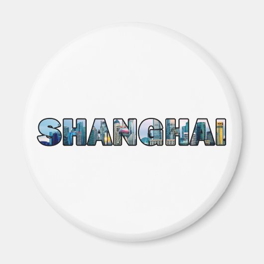 Shanghai China Magneet (Voorkant)