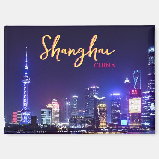 Shanghai China Magneet (Voorkant)