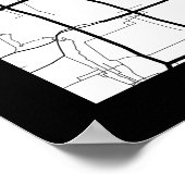 Shanghai China Map Poster (Hoek)