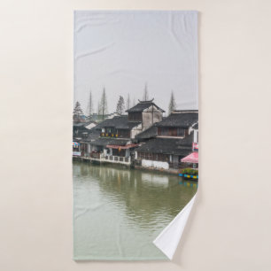 Shanghai, China, Mar 30, 2017, Wooden histc bui Badhanddoek