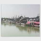 Shanghai, China, Mar 30, 2017, Wooden histc bui Cadeaupapier (Vlak)