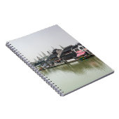 Shanghai, China, Mar 30, 2017, Wooden histc bui Notitieboek (Rechterzijde)