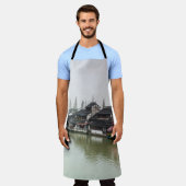 Shanghai, China, Mar 30, 2017, Wooden histc bui Schort (Gedragen)