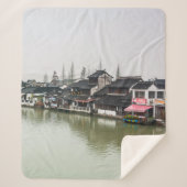 Shanghai, China, Mar 30, 2017, Wooden histc bui Sherpa Deken (Voorkant)