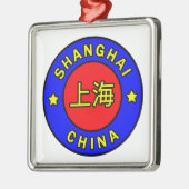 Shanghai China Metalen Ornament (Links)