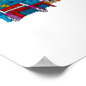 Shanghai - China.png Poster (Hoek)