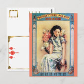  Shanghai China: Poolse vrouw en vrouw Briefkaart (Voorkant / Achterkant)