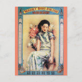 Shanghai China: Poolse vrouw en vrouw Briefkaart (Voorkant)