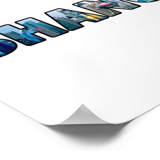 Shanghai China Poster (Hoek)