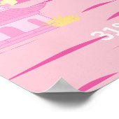 Shanghai China Reis Roze Poster (Hoek)