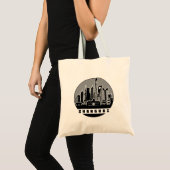 Shanghai China Skyline Tote Bag (Voorkant (product))