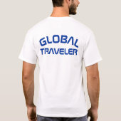 Shanghai, China stijlvol T-shirt (Achterkant)