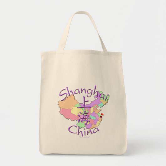 Shanghai China Tote Bag (Voorkant)
