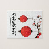 Shanghai China vintage reisposter Legpuzzel (Horizontaal)