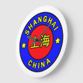 Shanghai Chinese muur klok (Hoek)