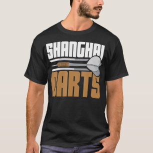 Shanghai Darts Arrow Club Dartboard Grappig T-shirt