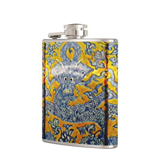 Shanghai Dragon Bord Heupfles (Links)