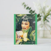 Shanghai Exotic Hoesje Beauty Briefkaart (Staand voorkant)