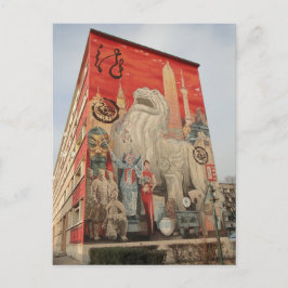 Shanghai-fresco - Petrus-Lyon Briefkaart