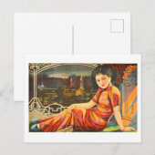 Shanghai Girl Briefkaart (Voorkant / Achterkant)