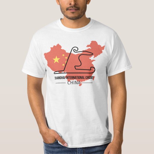 Shanghai International Circuit Formule 1 T-shirt (Voorkant)