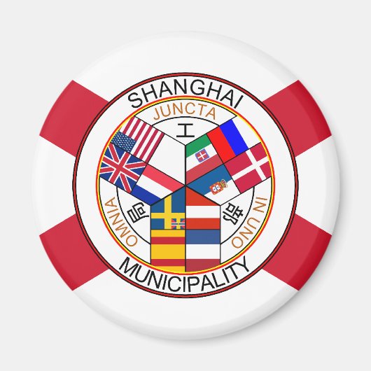 Shanghai International Settlement, China Magneet (Voorkant)