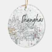 Shanghai Keramisch Ornament (Links)