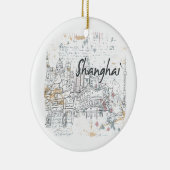 Shanghai Keramisch Ornament (Rechts)