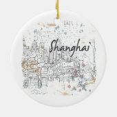 Shanghai Keramisch Ornament (Achterkant)