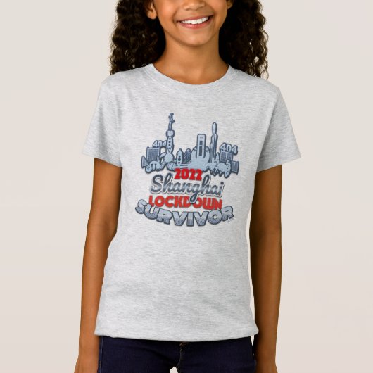 Shanghai Lockdown Survivor 2022 T-shirt (Voorkant)