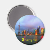 Shanghai magneten (Voorkant / Achterkant)