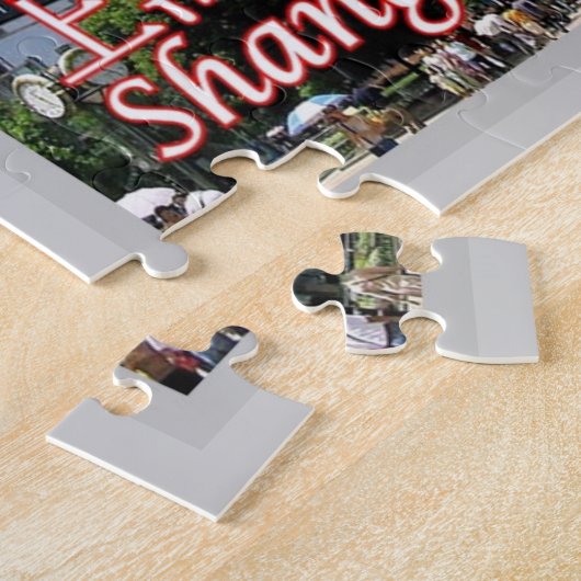 Shanghai - Nanjing Road Legpuzzel (Zijkant)