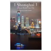 ! Shanghai. Oude wereldklasse City Kalender (Hoes)