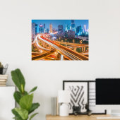 Shanghai Overpass 2 poster (Thuiskantoor)