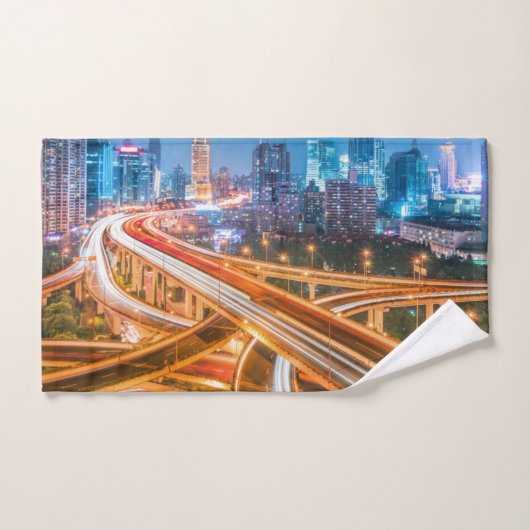 Shanghai Overpass handdoek (Handdoek)