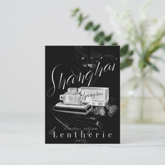 Shanghai Perfume Briefkaart (Staand voorkant)