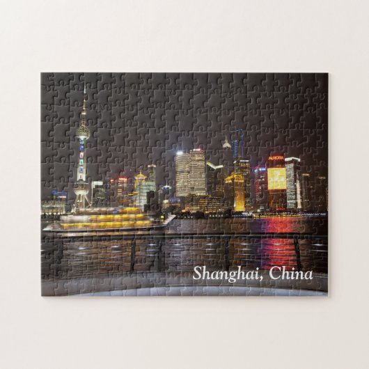 Shanghai PuDong, China Legpuzzel (Horizontaal)