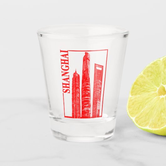 Shanghai Shot Glas (Voorkant)
