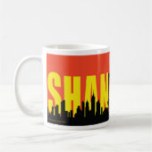 Shanghai Skyline Koffiemok (Links)