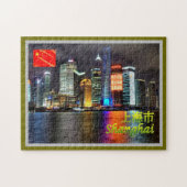 Shanghai skyline - legpuzzel (Horizontaal)