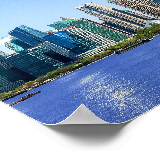 Shanghai Skyline Poster (Hoek)