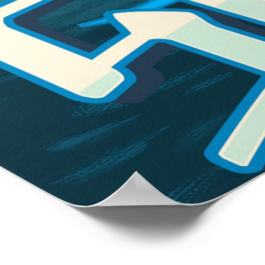 Shanghai Skyline - Prachtig stadsbeeld Poster (Hoek)