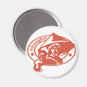 Shanghai Stamp Magneet (Voorkant / Achterkant)