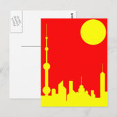 Shanghai Sunshine Briefkaart (Voorkant / Achterkant)