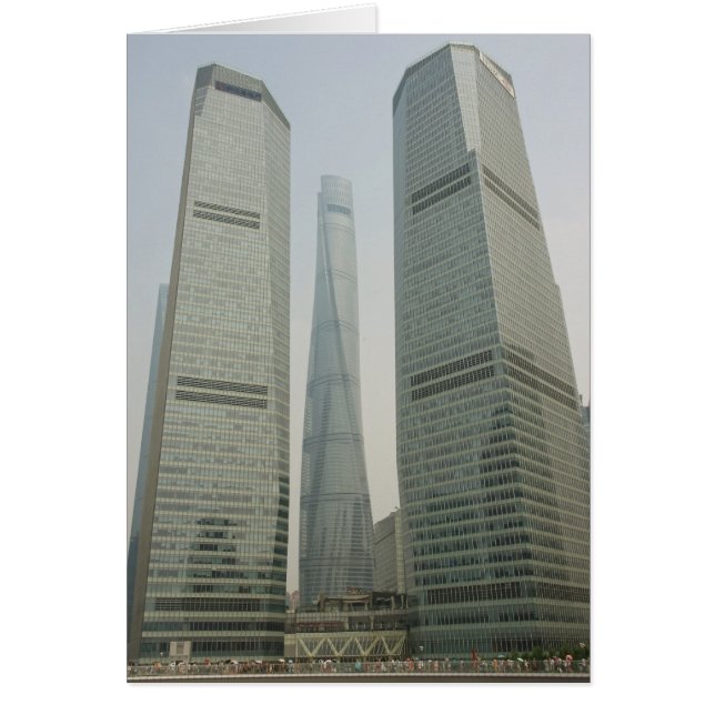 Shanghai Tower-Lujiazui, Pudong-Shanghai, China (Voorkant)