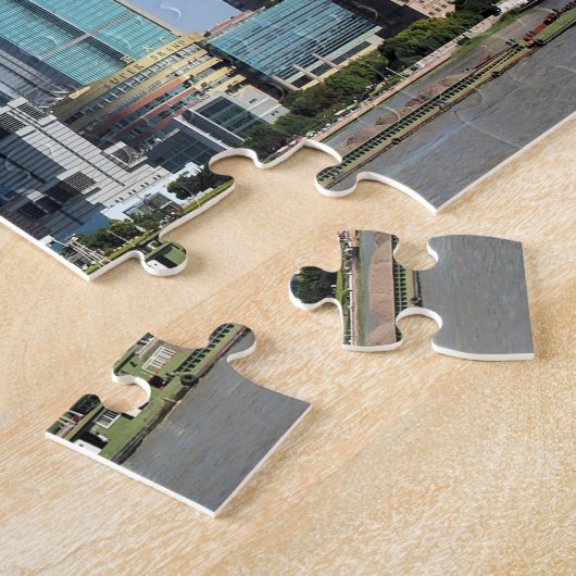 Shanghai van de Bund Puzzle Legpuzzel (Zijkant)