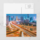 Shanghai viaduct 2 briefkaart (Voorkant / Achterkant)